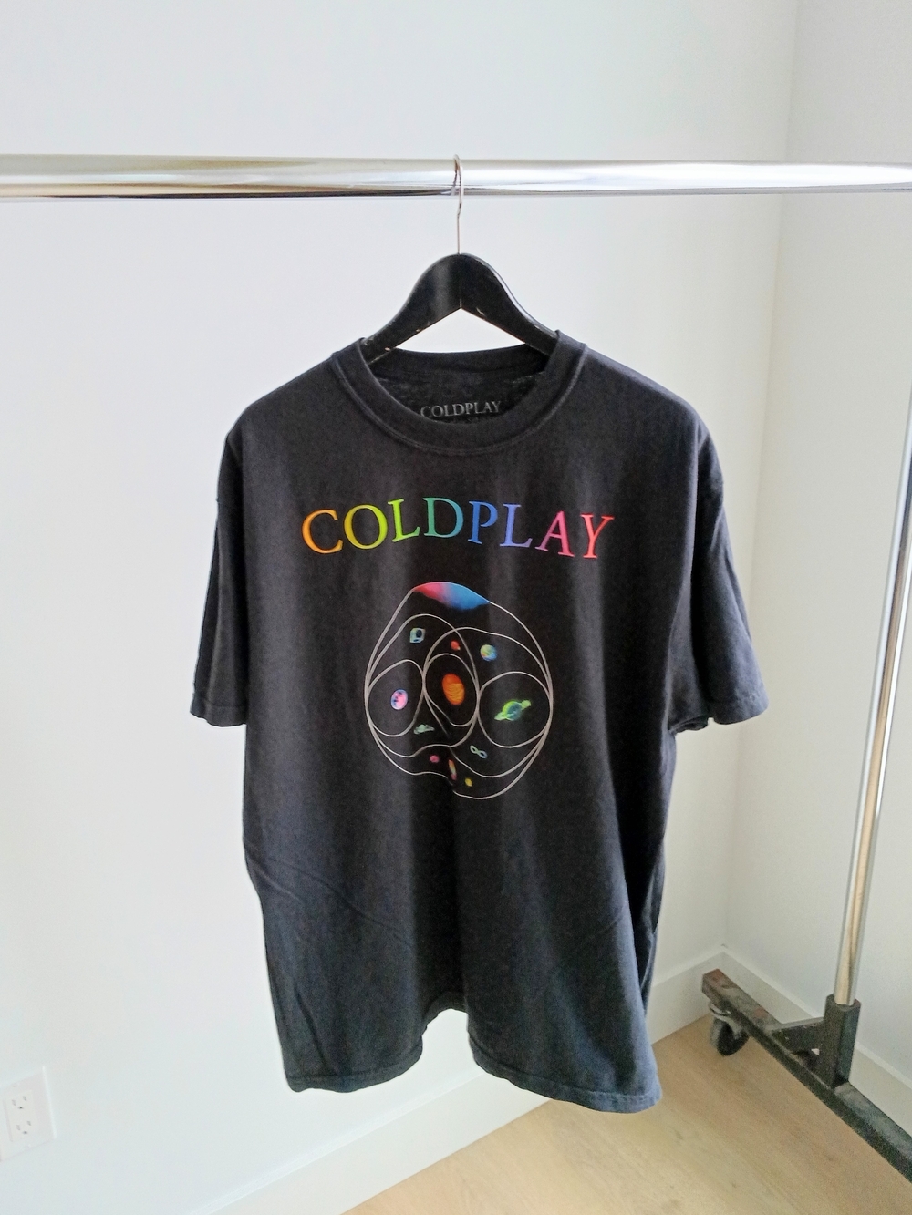 Official Coldplay 2025 World Tour Tee - Music of the Spheres - XL - Gorpcore